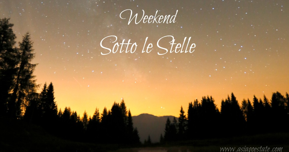 Banner Weekend sotto le stelle