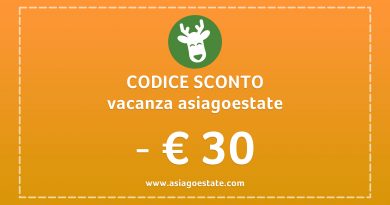 Offerta Last Minute Vacanza ad Asiago Settembre 2019