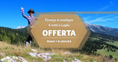 Offerta Vacanza in Montagna a Luglio 2020