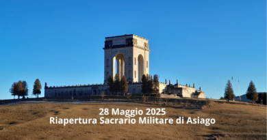 Il 28 Maggio 2025 riapre il Sacrario Militare di Asiago Il 28 Maggio 2025 riapre il Sacrario Militare di Asiago